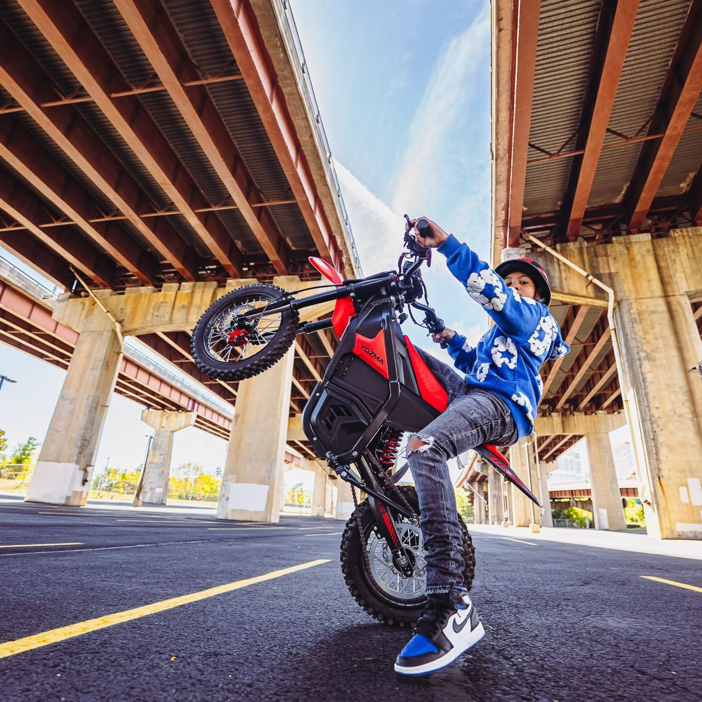 Electric Motorcycle for Adults – 30-37 MPH, 40-100 Mile Range, 1000W-3000W, 20" Fat Tires, All-Terrain