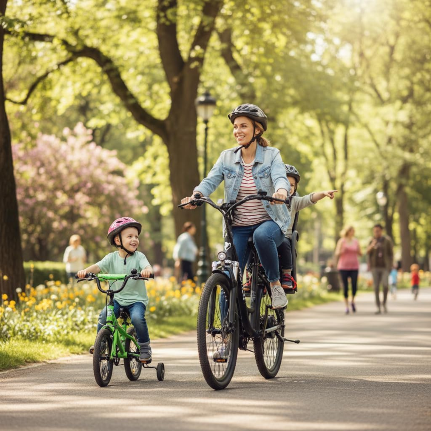 ANCHEER Electric Bike – 60 Mile Range, 48V 500Wh, 26" Commuter, 7-Speed, Suspension
